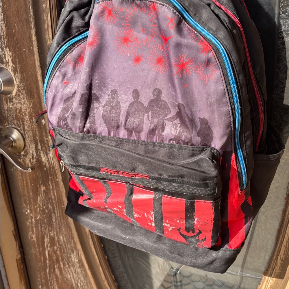 Stranger Things Full Size Backpack - Picture 2 of 4